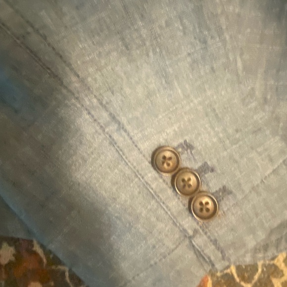 JCREW denim style lined blazer, comfy and like new! - Picture 10 of 14